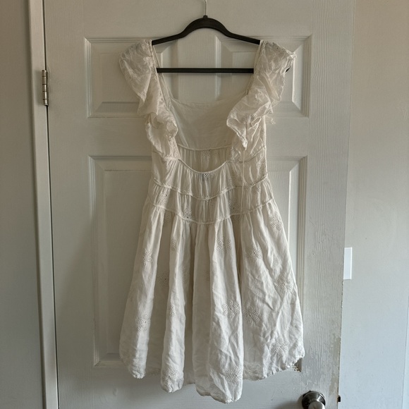 WITHJEAN Lola dress circa 2018-2019. Size s. Cream-off white with open back. - Picture 2 of 2